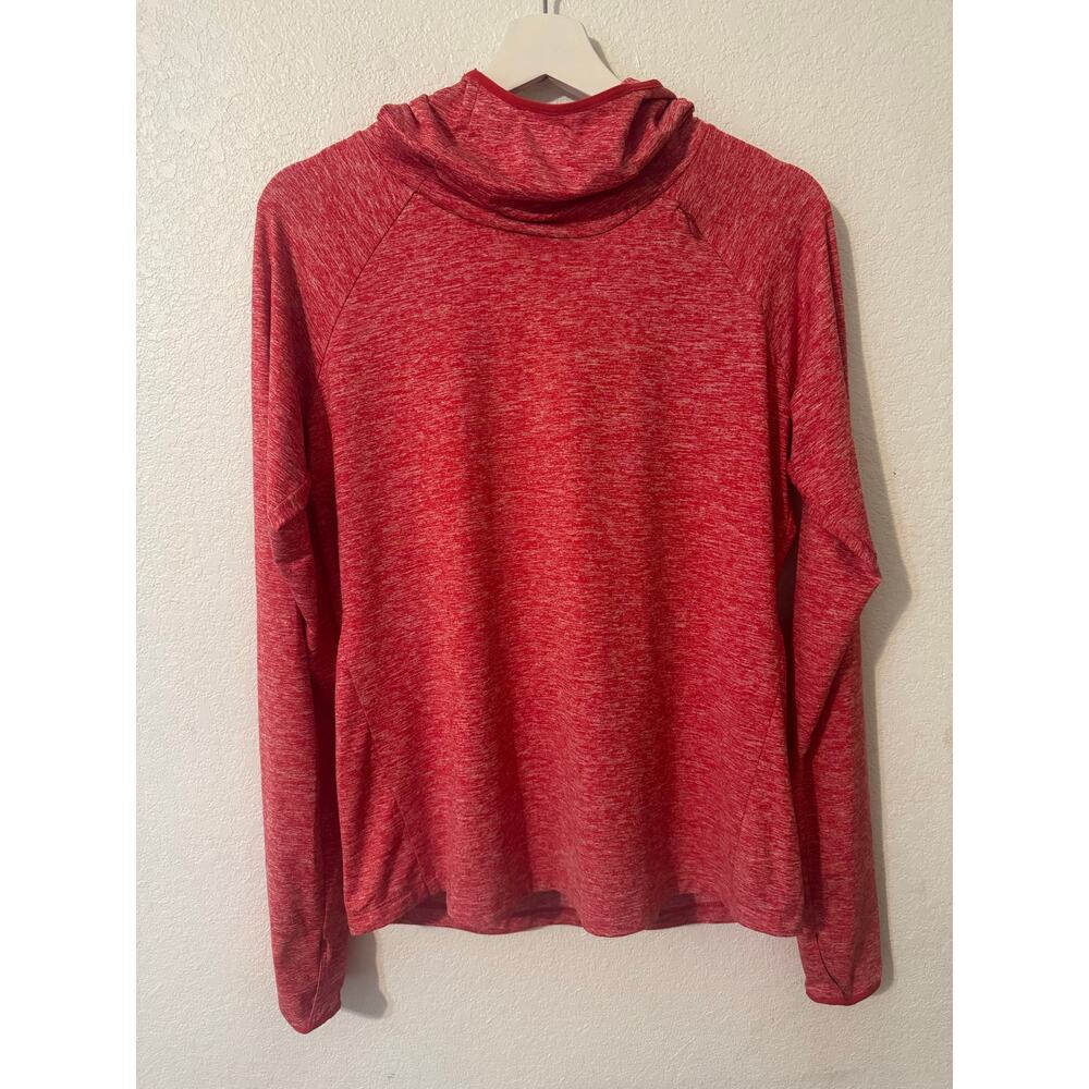 NIKE Women's Element‎ Heather Hoodie Red Size Medium